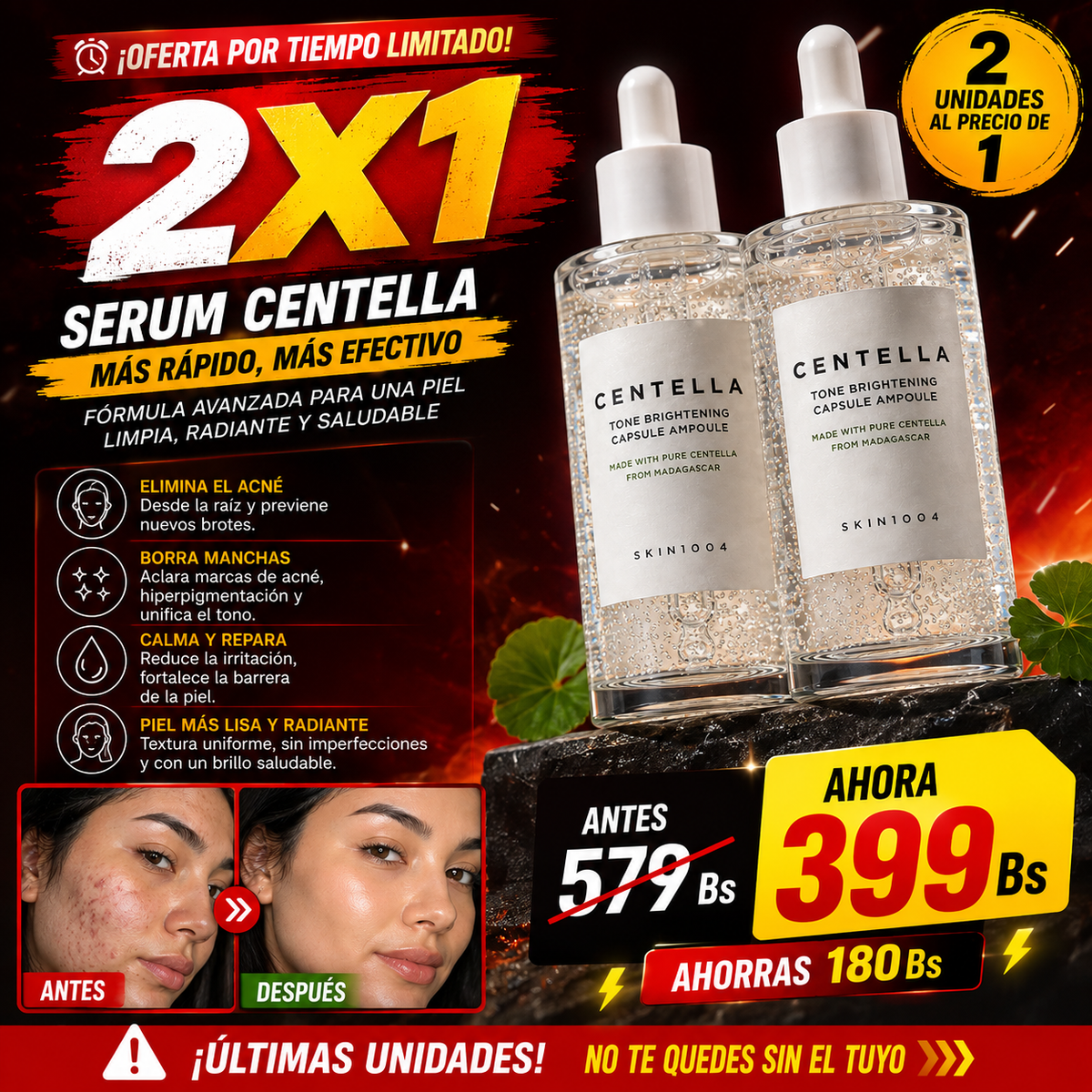 OFERTA 2X1 Serum Centella™ Original