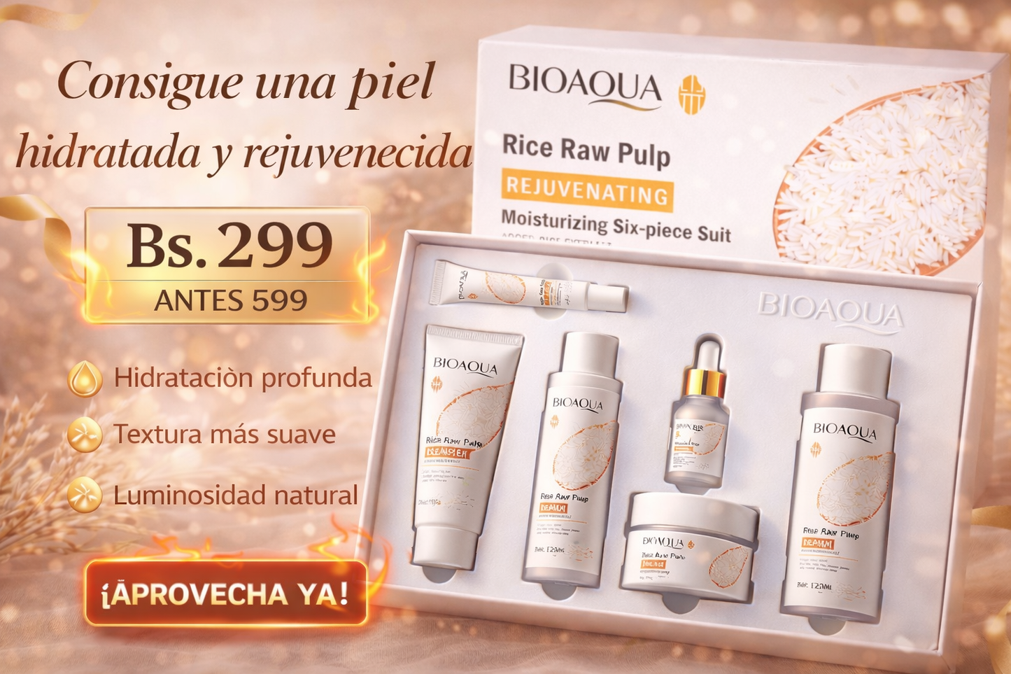 Set Facial Completo BioAqua™